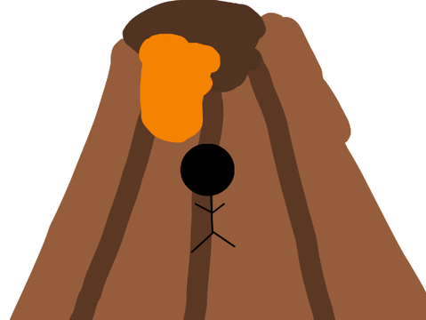 Volcano animation or whatever dis is.