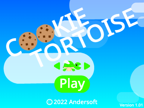 Cookie Tortoise (a Mobile Friendly Game)
