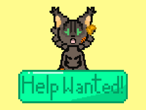 Help Wanted! | Gilded Coin Plaza | PBG Prizes + Designs