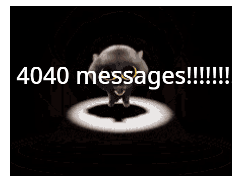 After 5 months not looking at my messages...