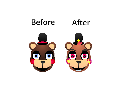 Showing how a model can glow up