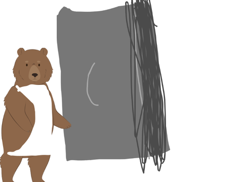 papa bear turns goldilocks into icecream