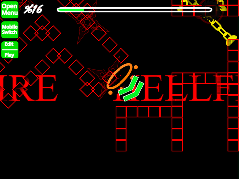 Geometry Dash Level- HELLFIRE