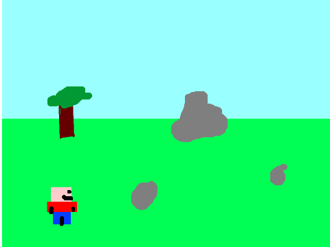 scrolling screen demo