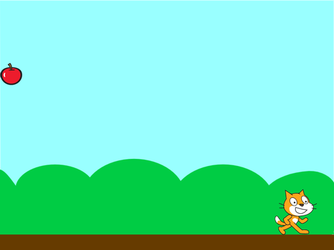 Apple Catcher (Level Variable and increasing fall speed) remix