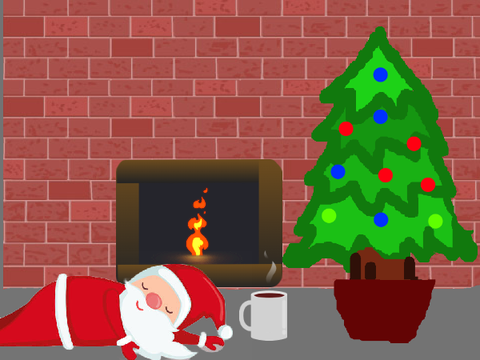 Christmas Eve At Santa's House!