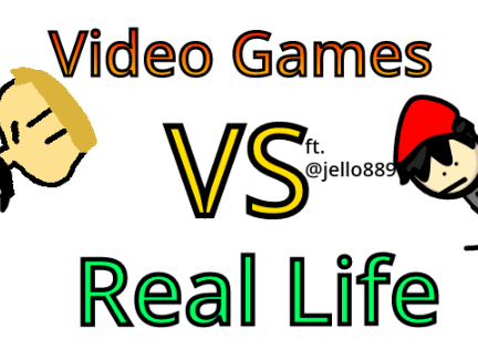 Real life VS video games ft. jello889 ll #trending #animation #all