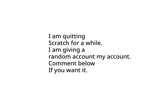 Sad :(