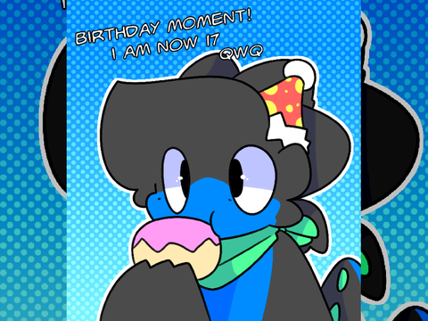 Birthday moment!