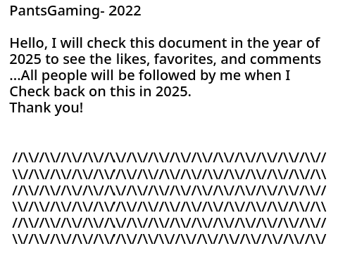 2025 letter