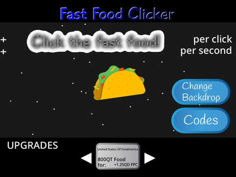 Fast Food Clicker: Version Beta - WINTER