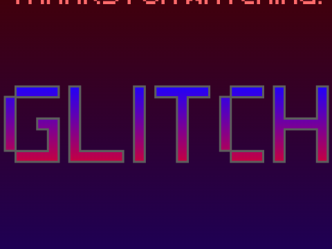 Glitch Credits with names - UPDATED