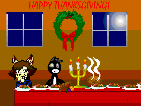 Add your self to the thanks giving feast