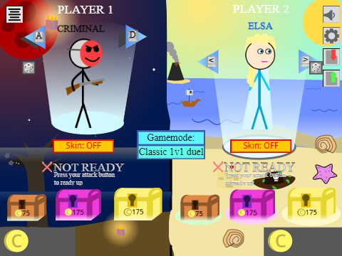2 Player Battle but better! { BROKEN}