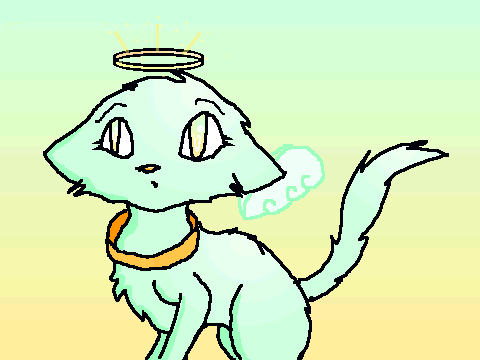 Cat Coloring Contest Entry