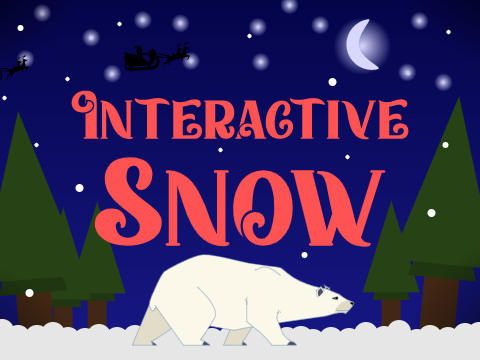 Interactive Pen Snow - Merry Christmas =D