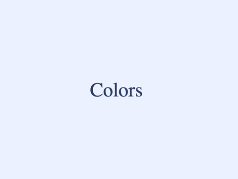 Colors