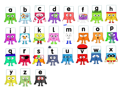 English Alphablocks