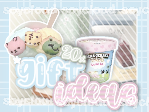 ₊ ⊹ ᶻz !! gift ideas !! ␥