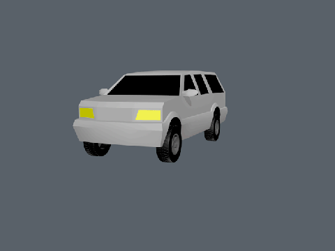 3d Car - Suburban