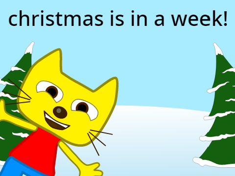 christmas is in a week!