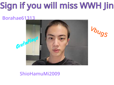 Sign if you do miss Jin!!