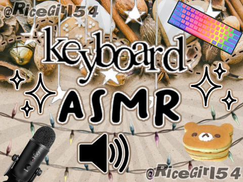 ⌨︎ keyboard asmr