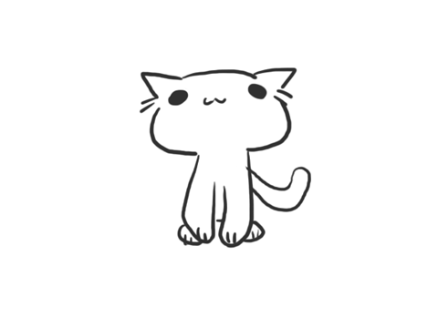 little beautiful cat
