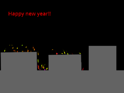 happy new year: FIRE WORKS!!!