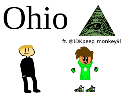 Ohio ft. IDKpeep_monkey9l ll #animation #trending #all