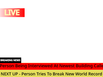 Breaking News!
