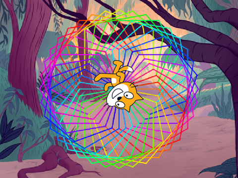 Web rainbow video?