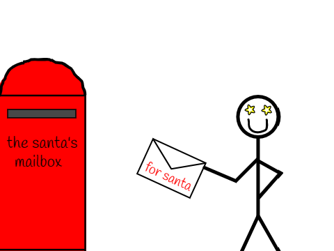 The letter for santa || #animation #all #chistmas
