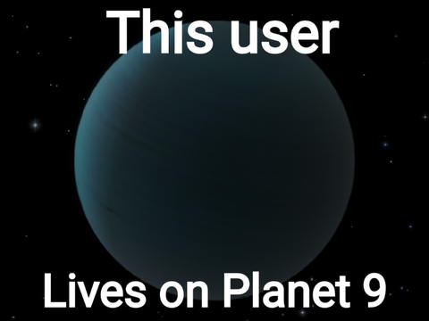 This lives in Planet 9
