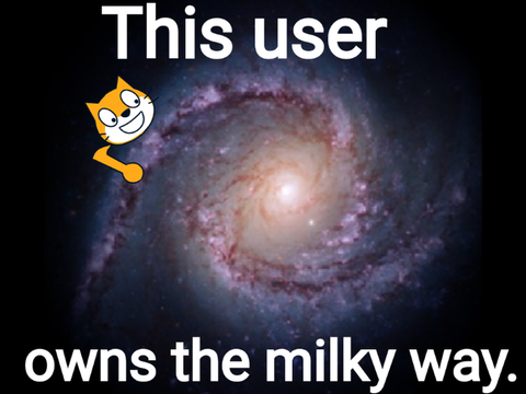 This user owns the Milky way