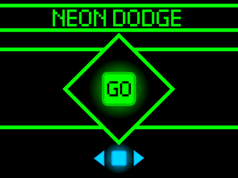 Neon dodge [mobile friendly] #games #all