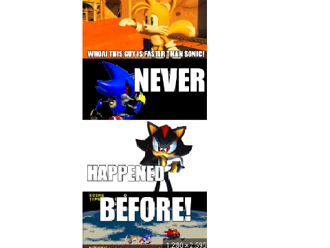 Sonic the hedgehog memes