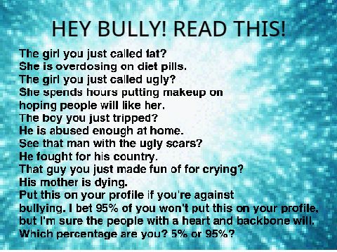 Remix this If you're against bullying remix
