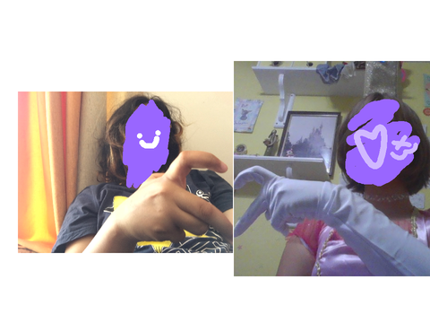 Ok I I redid it but with my actual self