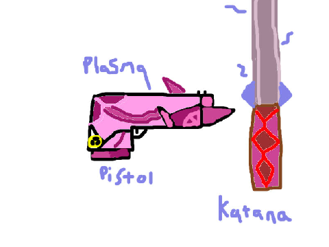 My weapons! 