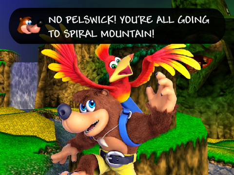 You're all going to Spiral Mountain!