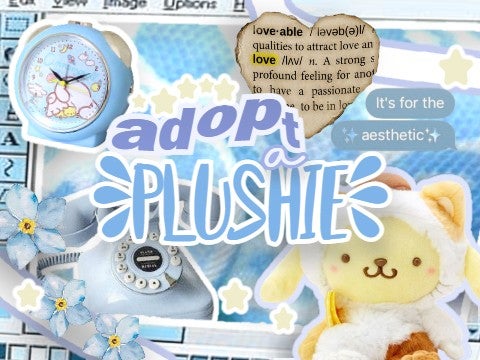 ✎ adopt a plushie