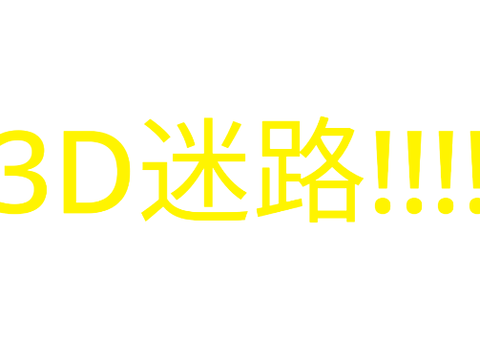 3D迷路!!