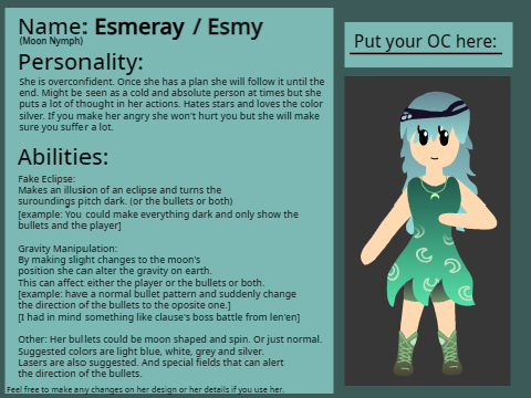 Danmaku Sign up ~ Esmeray