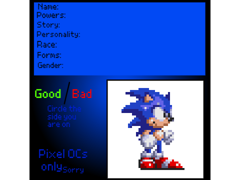Sonic Glitched Wars Re-boot | Sign up