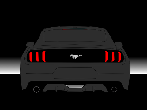 Ford Mustang taillight simulator remix..
