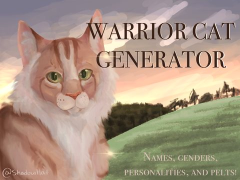Warrior Cat Generator