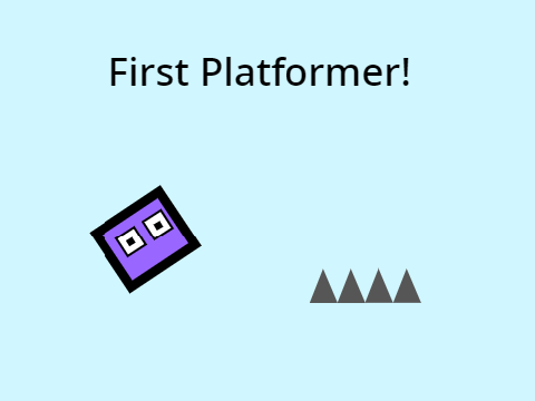 First platformer!