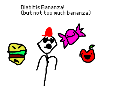 Diabitis Bananza (but not too much bananza)!