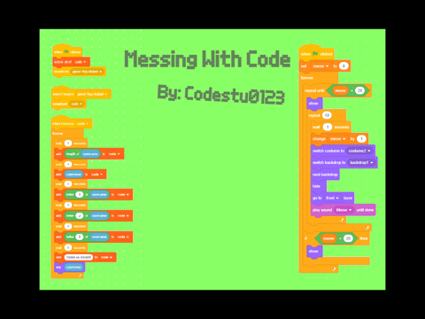 Messing With Code